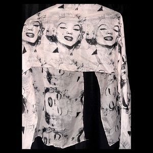 Marilyn Monroe scarf/wrap